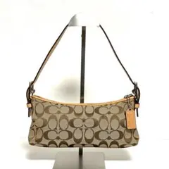 Coach AccessoryPouch 6371 Canvas×Leather