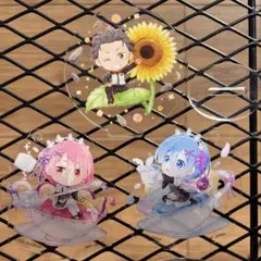 【バラ売り可能】アクリルスタンド　スバル,ラム,レム