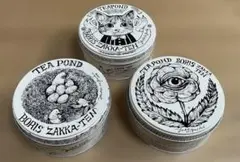 ヒグチユウコ ボリス雑貨店 紅茶缶 TEAPOND 3種セット 空き缶のサムネイル