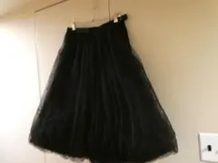 noir kei ninomiya 膝丈スカート S 黒のサムネイル