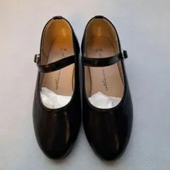 18cm 黒 フォーマルシューズ キャサリンコテージ