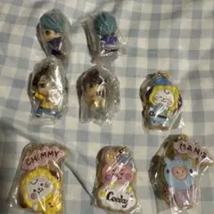 BT21 キーホルダー 8個セット