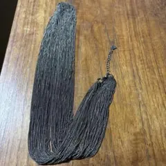ブラック 多層ネックレス 約45cm