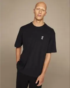 On オン ロゴ Tシャツ ブラック