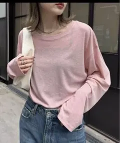 チャオパニックティピー　サイドスリットシアートップス