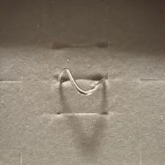 Jouete K10 ホワイトゴールド　ダイヤモンド　ウェーブデザインリング