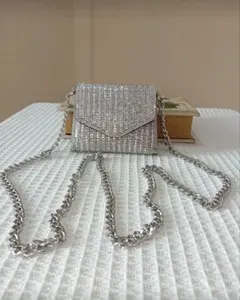 SHEIN ラインストーンクロスボディバッグ