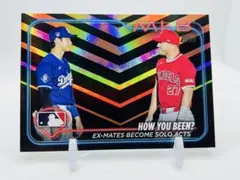 2024 Topps HOLIDAY 大谷翔平 マイク・トラウト ORANGE