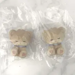 mikko ミッコ　ガチャガチャ　肩ズンfig ラテ　くま