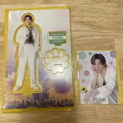 2026 SUNFLOWER 八木勇征アクスタ、フォトカセット