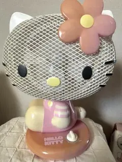 超美品◎ハローキティ 首振り扇風機 3段階設定 30cm サンリオ Sanrio