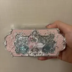 flowerKnows アイシャドウパレット 6色 ピンクシルバー