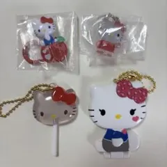 헬로 키티 키홀더 4점 세트