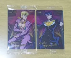 ジョジョ　ウエハース　キャラクターカード①　2枚セット