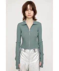 SLY トップス　ダブルジップ