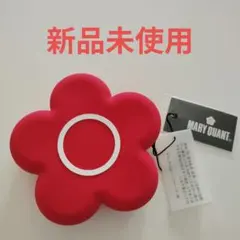 MARY QUANT デイジー シリコンポーチ レッド