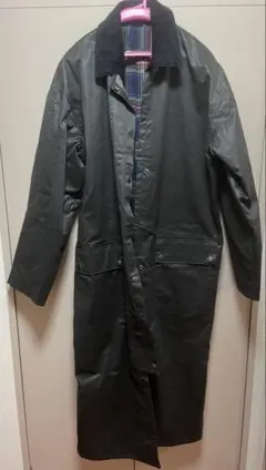 ASOS DESIGN ワックスド ステンカラーコート