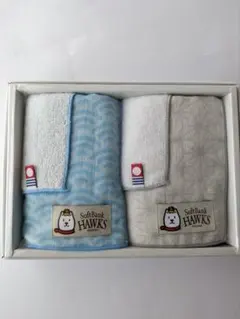 福岡ソフトバンクホークス80周年記念ミニタオルハンカチ2枚セット