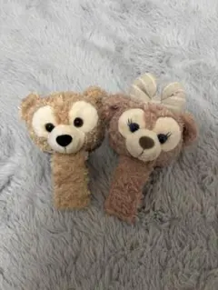 ダッフィ　シェリーメイ カスタマイズ　カチューシャ　香港ディズニー