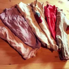 baby gap▼ロンパース 6枚セット!! カバーオール 50.60.70