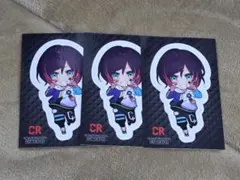 【新品】CR Crazy Raccoon GIGO ステッカー うるか