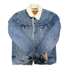 Levi's シェルパ襟付きデニムジャケット S