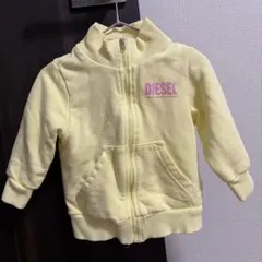 DIESEL イエロー トレーナー