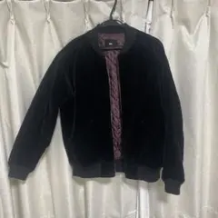 HARE ベルベット ブラック ジャンパー M