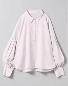 JEANASIS ソデボリュームレギュラーシャツ