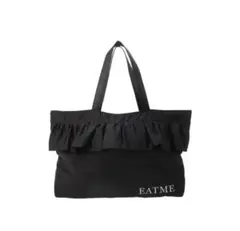 【未使用/美品】EAT ME サテンフリルトートバッグのサムネイル