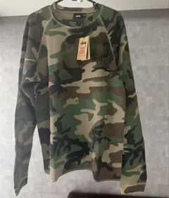 コムドットやまと着用 STUSSY BASIC THERMAL CAMO 迷彩