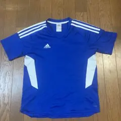 adidas アディダス  半袖Tシャツ 150 ブルー