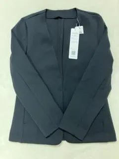 【新品】AOKI パジャマスーツ　ライトジャージー　S レディース　ジャケット黒