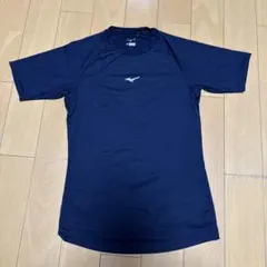野球 Mizuno ネイビー アンダーシャツ 160
