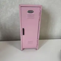 ピンク ミニロッカー型小物収納