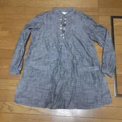 長袖　チュニックシャツ　L