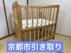 【直接引取可】美品　ヤトミ ハピネス ミニベビーベッド ウィンウィンハイタイプ ヤトミ ハピネス ミニベビーベッド ウィンウィンハイタイプ - メルカリ