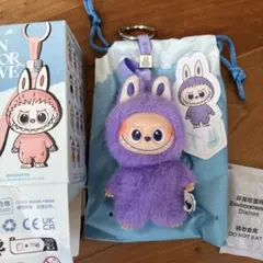 POPMART PIN FOR LOVE ぬいぐるみ ラブブ イニシャル T