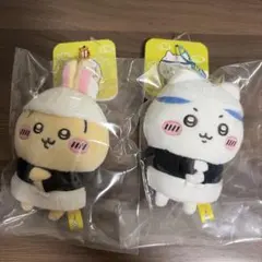 ちいかわ ラーメン豚 店員さんなマスコット うさぎ　ハチワレ　2つセット