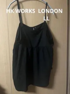 期間限定しまむら⭐︎HK WORKS ビスチェ キャミソール⭐︎ブラック LLサイズのサムネイル