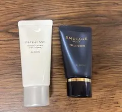 アルビオン　洗顔料　アンフィネス　エクシア　アンべアージュ　2本セット