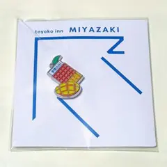 東横INNピンバッジ　宮崎県　マンゴー 東横イン ピンバッジ 宮崎 MIYAZAKI マンゴー 2個セット - メルカリ