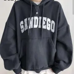 フード付きスウェットパーカー