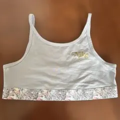 Nike スポーツブラ グレー 花柄(キッズ)