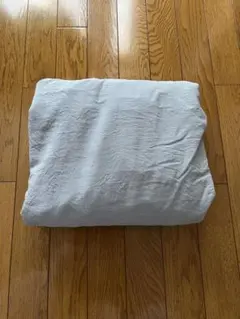 【美品】無印良品 天然由来の繊維リヨセル ボックスシーツ シングル ブルー