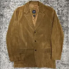 OLD GAP/ギャップ/山羊革スエードジャケット 中古・古着通販】GAP (ギャップ) 00's レザートラッカー