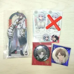 SMCグッズ6点セット 加賀美ハヤト 葉加瀬冬雪 夜見れな にじさんじ