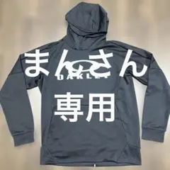 OAKLEY ダークグレー フード付きパーカー XL