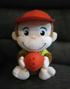 おさるのジョージ ぽってりLLぬいぐるみPlayingのサムネイル
