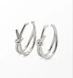 jouete フープイヤリング ノットイヤリング